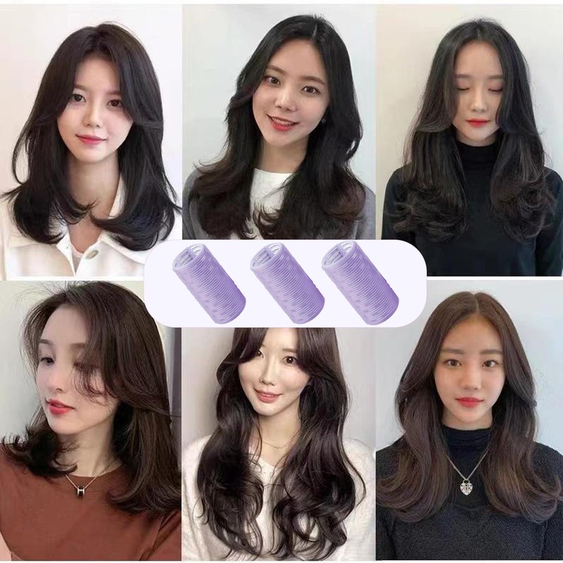 Set of 3 Bangs Curler, Bangs, 2.0 inches (50 mm),