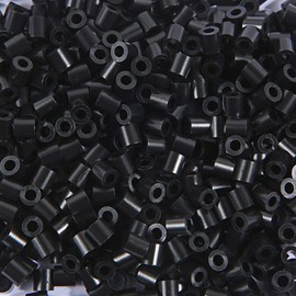 Fuse Beads 2000Pcs Black Melting Beads 5mm Iron Beads for Arts and Crafts