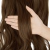 Hair Extensions with Invisible Transparent Wire Curly Wavy Hidden Secret