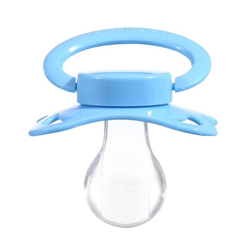 Landofgenie Large Teat Shield Dummy for Adults Blue