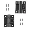 bociloy 43mmx36mm Adjustable Torque Position Control Hinges, Adjustable Plastic Cabinet