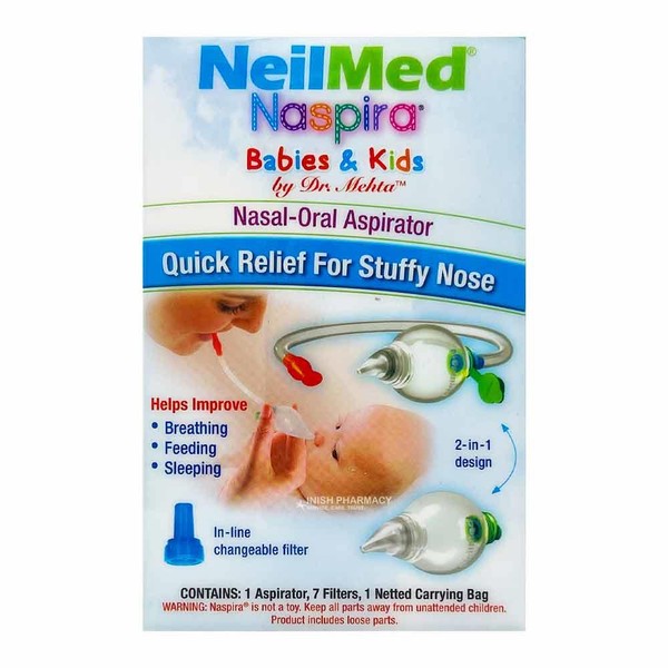 NeilMed Naspira Baby & Kids Nasal-Oral Aspirator
