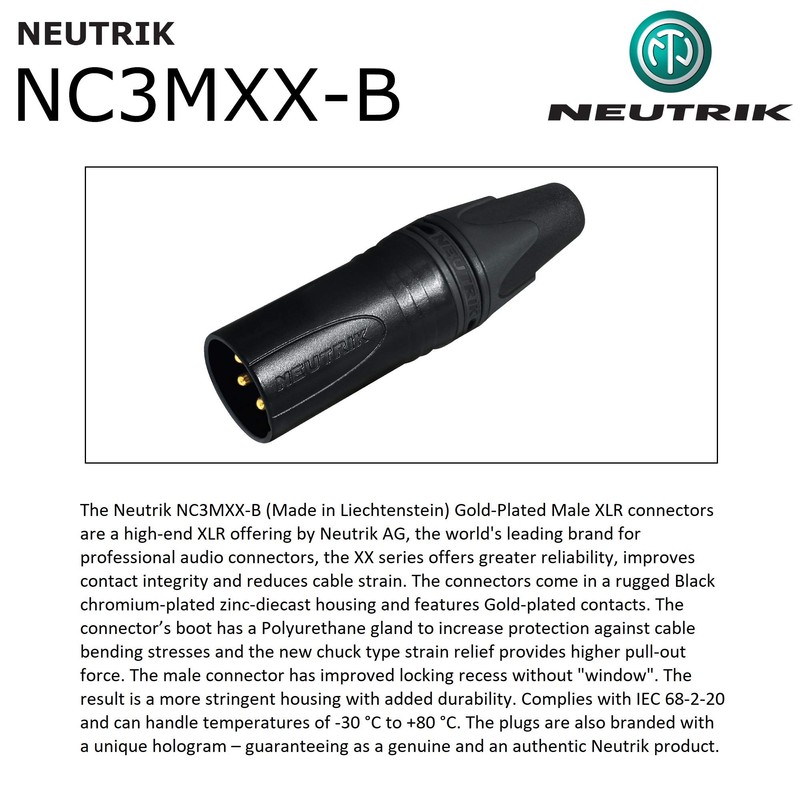 WORLDS BEST CABLES – Gotham GAC-4/1 – Star Quad Mic