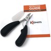 Kohm Toenail Clippers | Extra-Wide Blade & Non-Slip Grip for