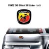 Abarth 3D Sticker for Fiat Punto Evo