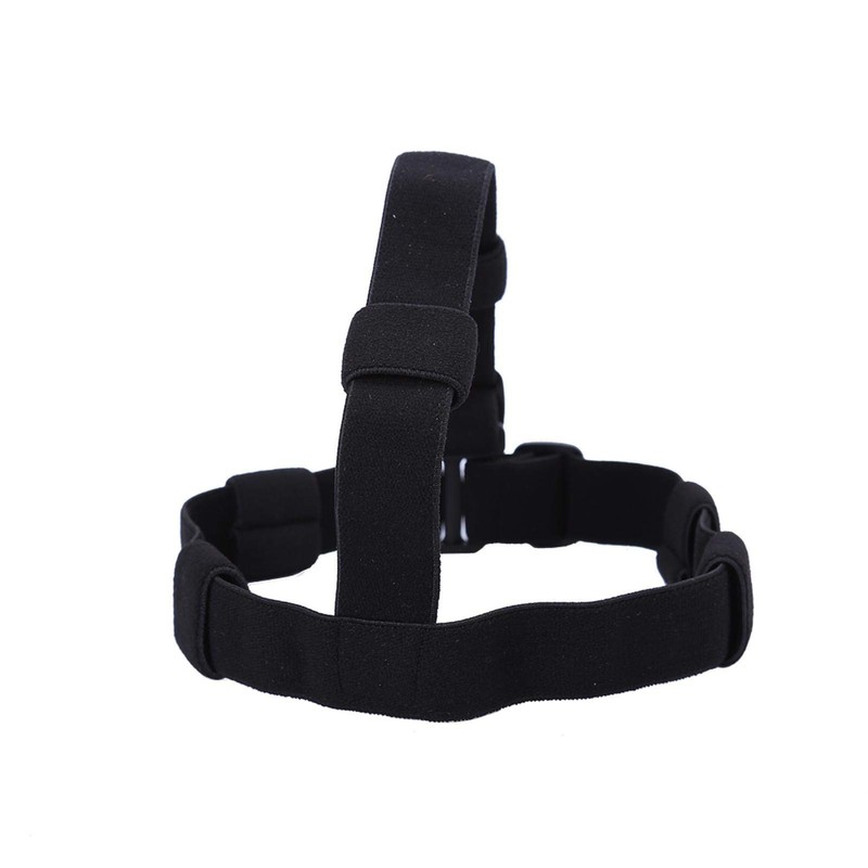 Restokki Elastic Headlamp Strap, Headlamp Strap Black Flashlight Headband for