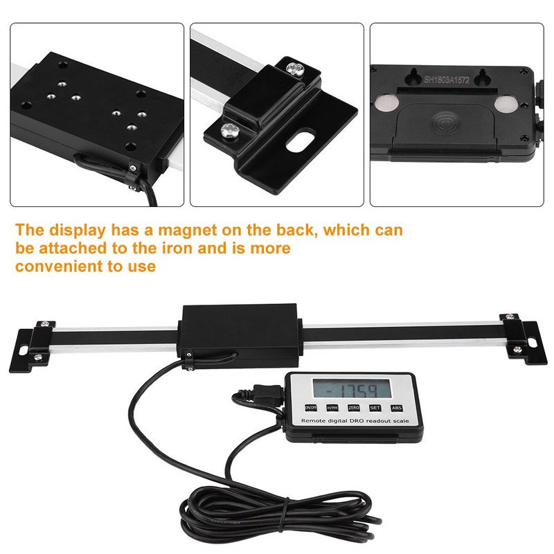 0-200mm Digital Linear Scale Accurate Digital Linear Scale LCD Display