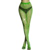 VINICUNCA Fishnet Stockings for Women Sparkly Rhinestone Fishnet Tights Multi