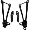Foot Pegs Footpegs Motorcycles rear Passenger Bracker Footrest for Kawasaki