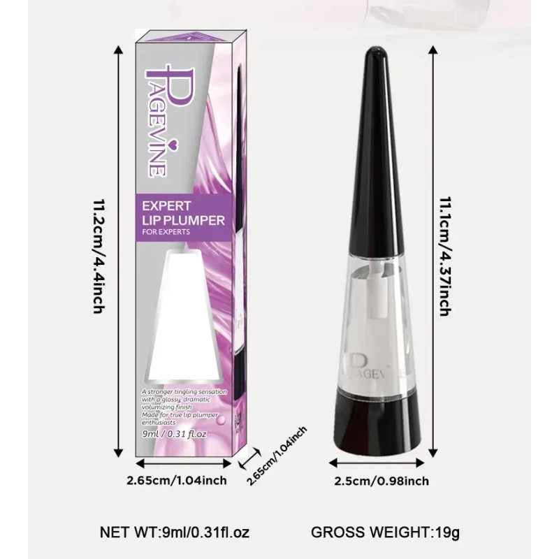 Kit De Páginas De Labios 4 Labiales Plump Hidratante