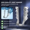 Joist Hangers 2x6 for Wood 20 Gauge Galvanized Face Mount