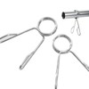 Spring Collars for Barbell, Locking Collars Barbell Clamps Weightlifting -