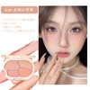 XIXI BOX 4色 チークパレット マット クリームチーク ピンク オレンジ ブラウン ウォータープルーフ