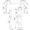 Hoppe Birmingham Door Handle on Long Plate Cylinder Lock Removal