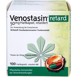Venostasin 50 mg Hard Capsule Retarded Pack of 100