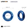 Fusion Climb Small 2-Inch Blue Aluminum O-Ring - Blue