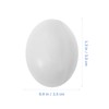 BESPORTBLE 10pcs Fake Eggs Budgie Eggs Replacement Cockatiel Eggs Mini