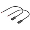 GINTOOYUN 2PCS 2Pin Extension Cable USB C Female Plug Bare
