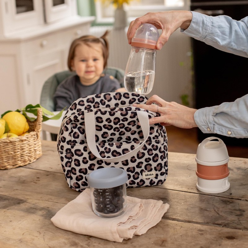 BÉABA, Borsa Termica per Pasti Bebè/Bambini, Lunch Box, Mantiene Caldo/Freddo,