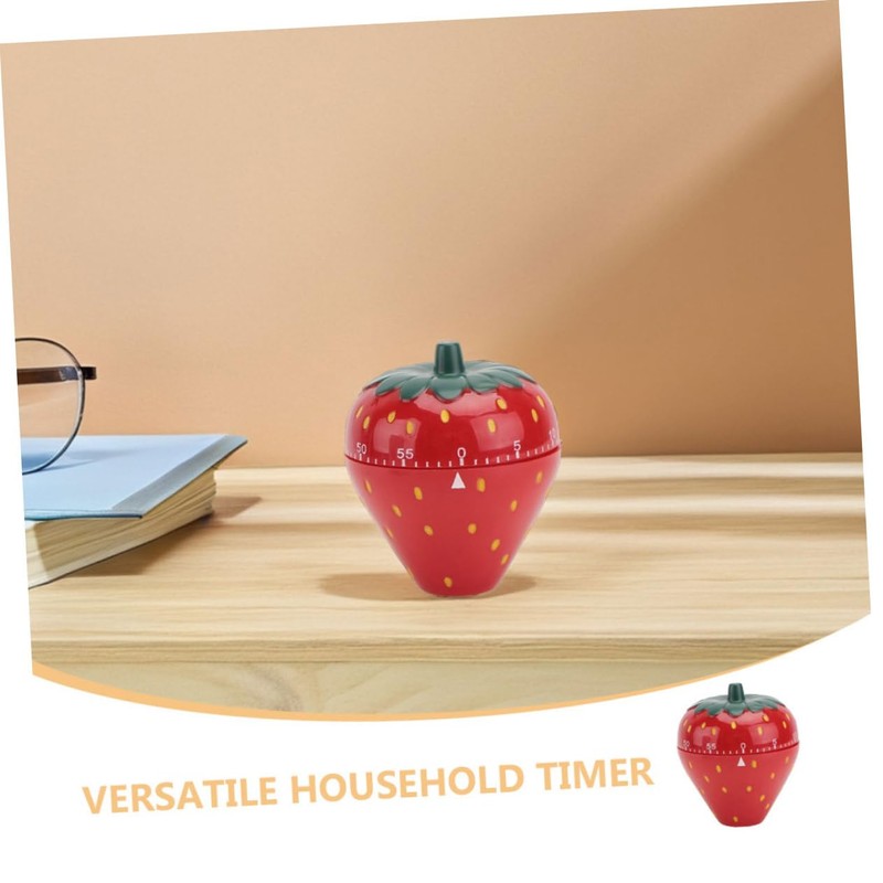 KICHOUSE Stainless Steel Mechanical Timer Kitchen Timer Loud Alarm for