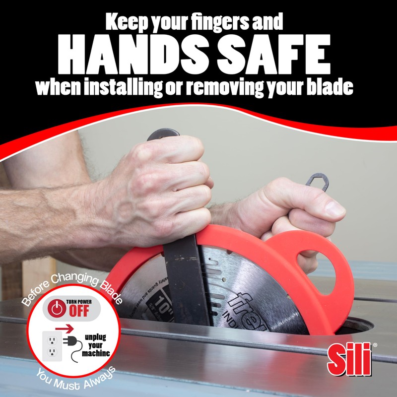 Sili Sleeve Silicone Saw Blade Storage Protector Holder Cover for