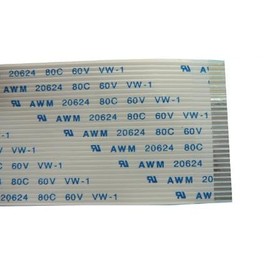 Kalea Informatique Tablecloth Flexible Flat/30 tags – Length 100 mm Width 31 mm/for Use Electronique and/or it (Male) – Type AWM – FPC ZIF Wire to Board Ribbon Flex Cable