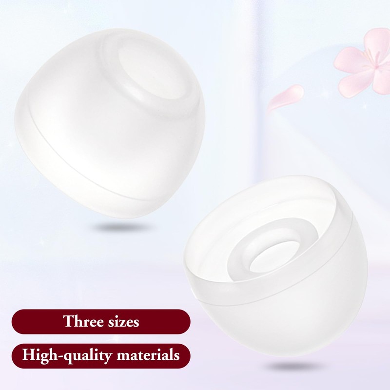 15 Pairs Silicone Ear Bud Replacement Pieces Earbuds Ear Tips