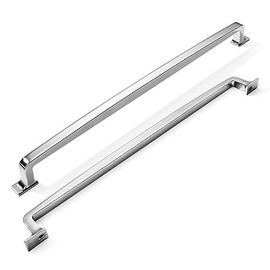 khtumeware | Appliance Handle Pull | Polished Chrome | 12 in (305 mm) Center-to-Center Drawer Pull | 1 Pack| Kitchen and Bathroom Cabinet Hardware | Furniture Hardware