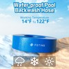 FOTING 75FT Pool Backwash Hose 1-1/2 IN, Heavy-Duty Discharge Hoses