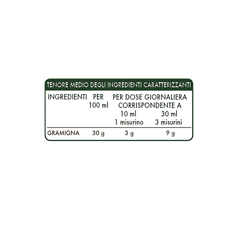 Dr Giorgini Integratore Alimentare, Gramigna Estratto Integrale Liquido Analcoolico -