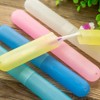 Zahnbürstenhüllen, 10 Stück, Mehrfarbig in Rosa, Weiß, Gelb, Grün und