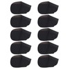 Andux 10Pack PU Golf Irons Club Head Covers Pouch Holder