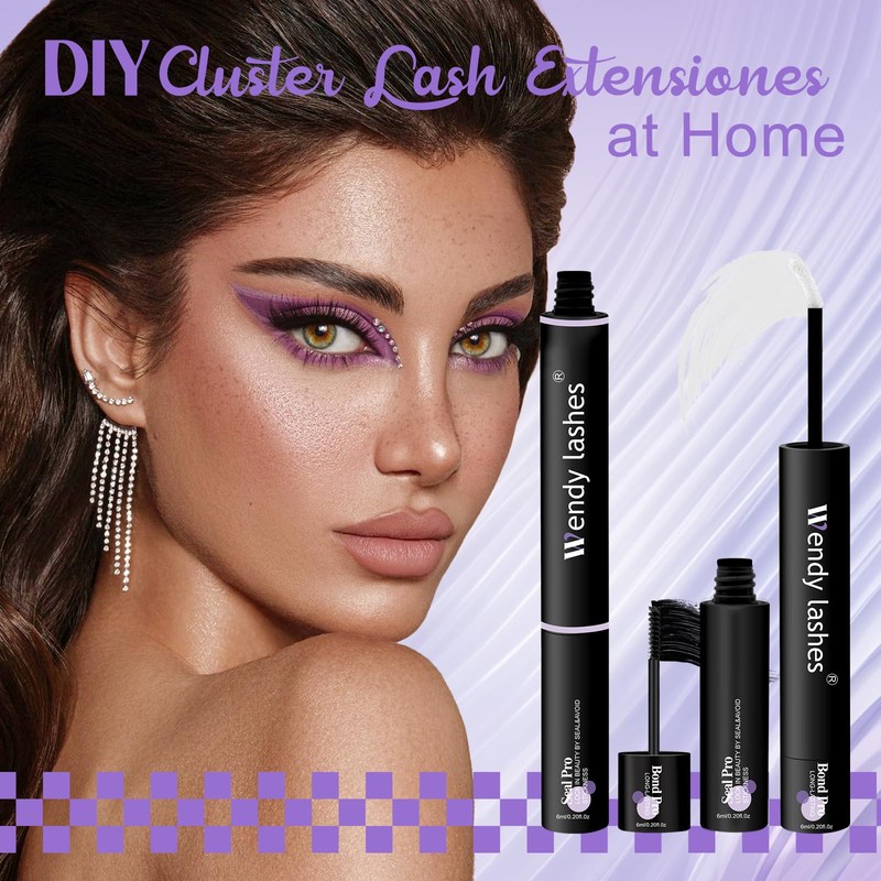 Wendy Upgraded Lash Cluster Glue: Lash Bond and Seal Pro