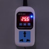 Temperature Controller Automatic Adjustable Digital Display Electronic Socket Thermostat for