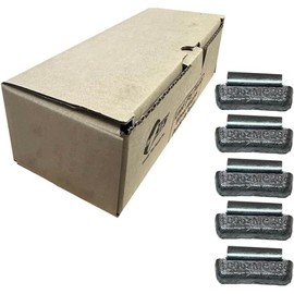 Generic Uncoated MC Wheel Weights Lead Clip on Wheel Weights (1.00 oz - 50 Pack), Gray