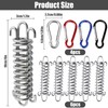 Pack of 6 Accessories Tension Springs, Tension Spring Springs, Stainless