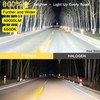 YFDXDS H7 Light Bulbs, 40000LM Ultra-Bright 6500K White Light with