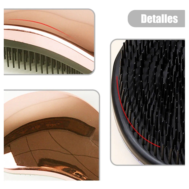 4pzs Cepillo Para Cabello Cepillo Extensiones Peine Peinetas