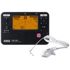 KORG Combo Tuner Metronome TM-70F Black TM-70F-BK+CM-400-WH Set