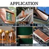 GOORY Copper Flashing 28 Gauge - 6in x 10ft 0.013"(0.32mm)