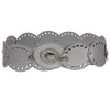 beltiscool Women's Belt, silver