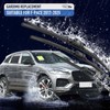 Front and Rear Windshield Wiper Blades, 3 Pcs Front and