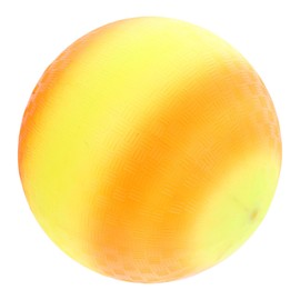 FRCOLOR Playground Kickball for Soft Safe PVC Throwing Ball for Indoor Outdoor Sports Vibrant Yellow Design for Active Play and Training