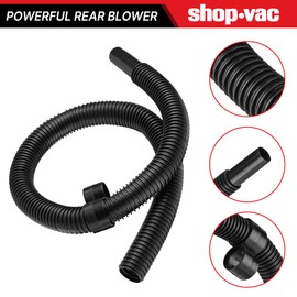 Shop-Vac 9056400 Flexible Hose, 1-1/4 in. Diameter x 4 ft. Length,Durable For Wet/Dry Vacuums, Black (1-Pack)