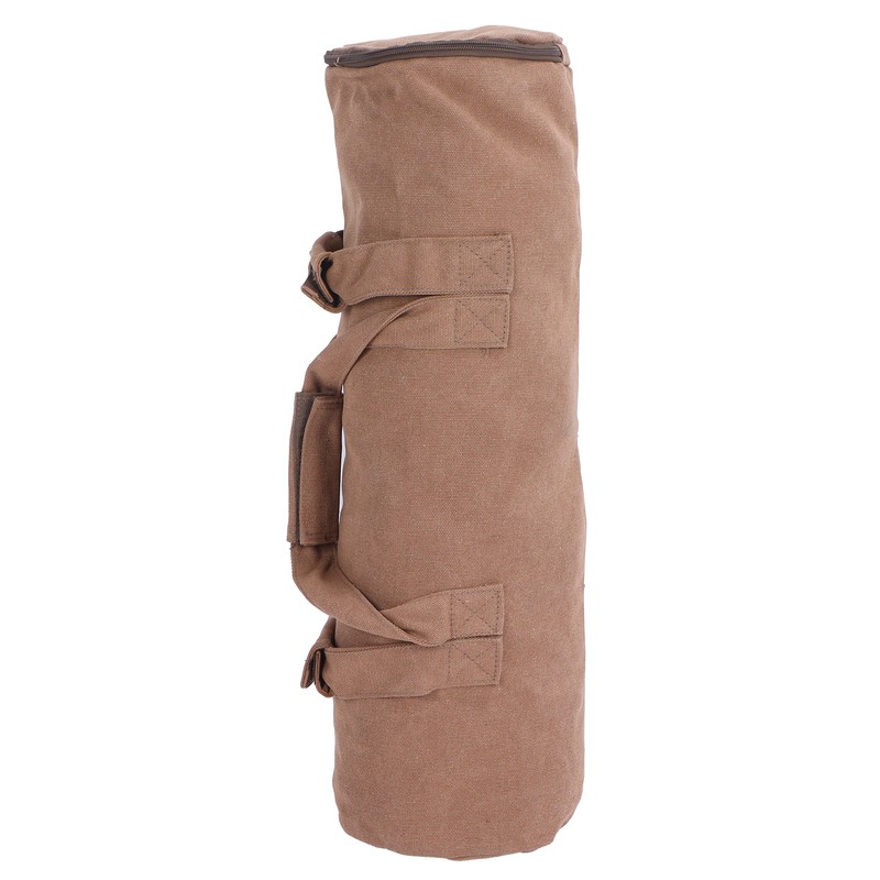Adjustable Fitness Sandbags Canvas WeightBearing Training Bag for Garden Training(Khaki