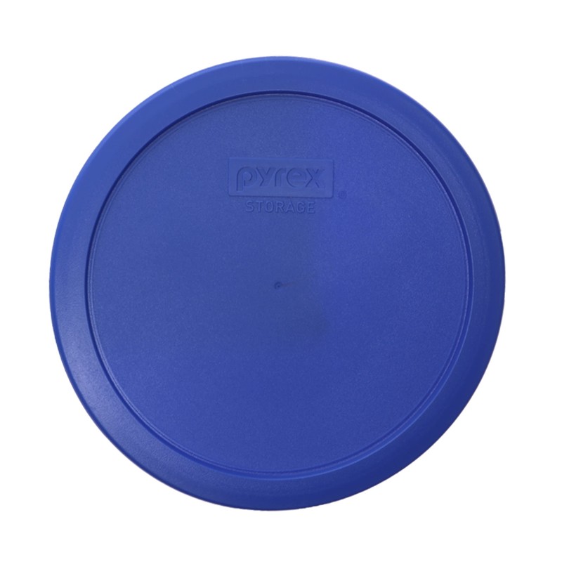 Pyrex 7402-PC 6/7-Cup Amparo Blue BPA-Free Plastic Lid (2-Pack) -