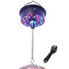 DGRIVERGOD Disco Ball Rotating Motor with Chain 5RPM-10RPM Adjustable Speed,Plug/Battery