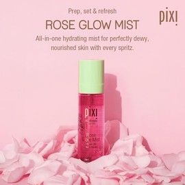 Pixi por Petra Rose Glow Mist – 2.5 fl oz Rose Glow