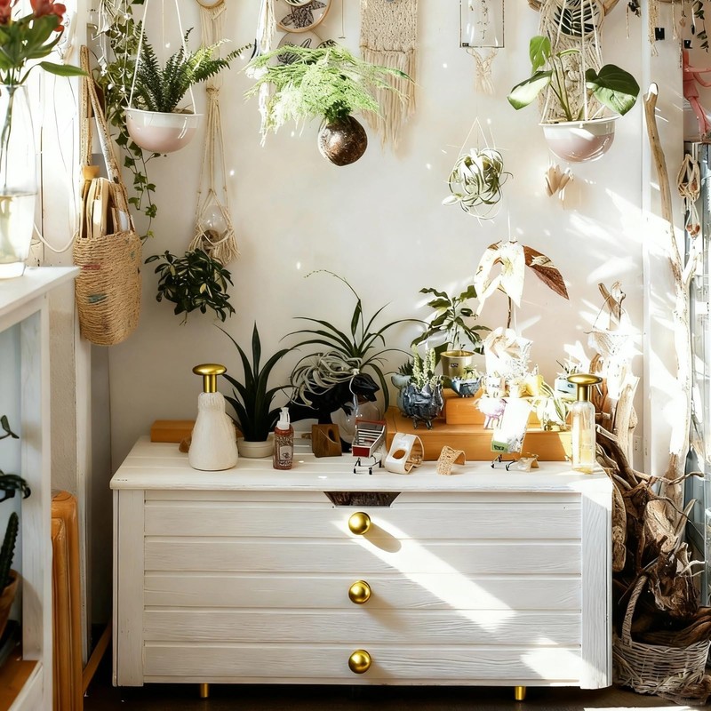 8Pcs 1:12 Scale Miniature Round Head Knobs, Metal Dollhouse Door