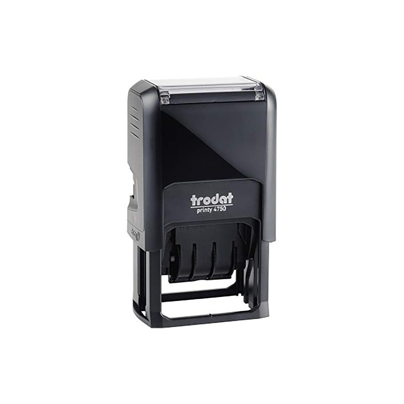 Trodat Printy 4750 / L2 Date Stamp with Text Paid-Black